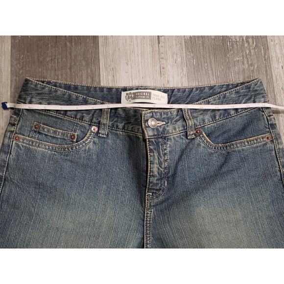 Route 66 Original Clothing Co. Light Washed True Fit Flare Jeans | Size 9 / 10 S - Picture 5 of 7